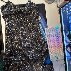 super cute dark brown dress